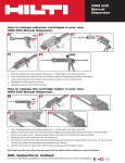 Hilti 3519785 Instructions / Assembly