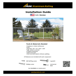 Peak Aluminum Railing 50900 Installation Guide