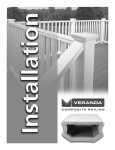 Veranda BKT14 LINE HW 4PK WH Installation Guide