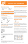 Alexandria Moulding 00Q45-2R096 Installation Guide