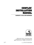CenFlex 385446 Use and Care Manual