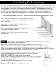 Weatherables WTR-THDBA36-S8S Instructions / Assembly