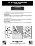 Steves & Sons J64NZNNNAC99 Instructions / Assembly