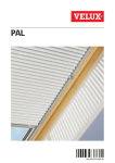 VELUX PAL UK08 7001S Installation Guide