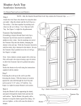 Builders Edge 050021400117 Installation Guide