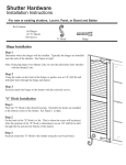 Builders Edge 051010001002 Installation Guide