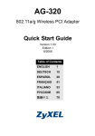 ZyXEL ZyAIR AG-320 User's Manual