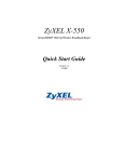 ZyXEL XTREMEMIMO X-550 User's Manual