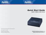 ZyXEL P-660R(-I) User's Manual