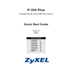ZyXEL P-335 Plus User's Manual