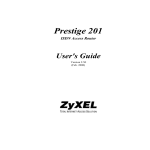 ZyXEL P-202 User's Manual