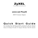 ZyXEL omni.net Plus User's Manual