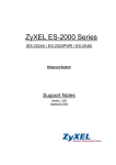 ZyXEL ES-2024A User's Manual