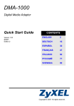 ZyXEL DMA-1000 User's Manual