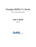 ZyXEL ADSL2+ User's Manual