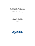 ZyXEL ADSL2+ User's Manual