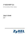 ZyXEL 802.11g User's Manual