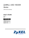 ZyXEL 100 Series User's Manual