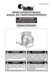 Zenoah EBZ8000/8000RH User's Manual