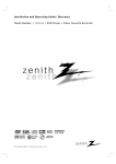 Zenith XBV 442 User's Manual