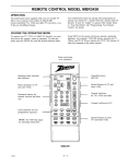 Zenith MBR3430 User's Manual