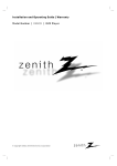 Zenith DVB251 User's Manual