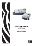 Zebra Printer 8 User's Manual