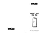 Zanussi ZX77/3 Owner's Manual