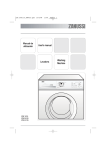 Zanussi ZWF 6115 User's Manual