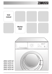 Zanussi S1 User's Manual