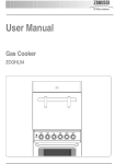 Zanussi ZCGHL54 Owner's Manual