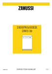 Zanussi DWS 39 Owner's Manual