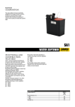 Zanussi 921305 Brochure