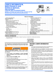 York Thermostat FC8V*DH User's Manual