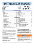 York AFFINITY R-410A User's Manual