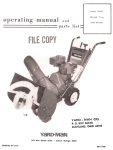 Yard-Man 7100-2 User's Manual