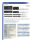 Yamaha Rio1608-D Data Sheet