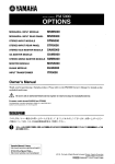 Yamaha PM 5000 User's Manual