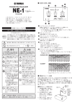 Yamaha NE-1 Specification Sheet