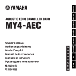 Yamaha MY4-AEC Owner's Manual