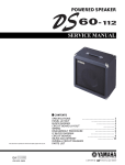 Yamaha DS60-112 User's Manual