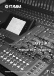 Yamaha DJ Equipment Digital Production Console User's Manual