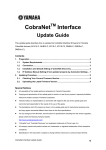 Yamaha CobraNet(CM-1) Upgrade Guide