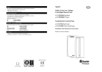 Xpelair LVCF20 User's Manual