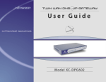 XiNCOM XC-DPG602 User's Manual