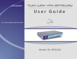XiNCOM XC-DPG503 User's Manual