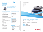 Xerox WorkCentre 6505 Quick Reference Guide