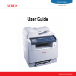 Xerox Printer fwww User's Manual