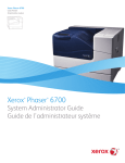 Xerox Phaser 6700 Administrator's Guide