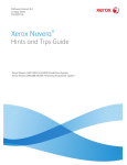 Xerox Nuvera 100 MX User's Manual